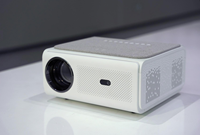 Proyector Portátil Veacine A8 Blanco HD 1080P 4K Compatible con WIFI 6 BT5.4 HDMI Android LCD de 5 Pulgadas para Negocios