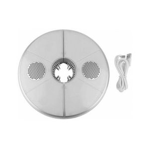 E-Dream Rechargeable <b>Bluetooth</b> <b>Speaker</b> With Power Bank 2x3WRMS RGB <b>LED</b> Lamp Portable Audio Device - Product Image 4