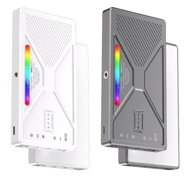 APP Controlled RGB Pocket Fill Light Wireless Full Color Photography Light Warm & Cool Tone Dimmable LED Lamp for Mobile Phones