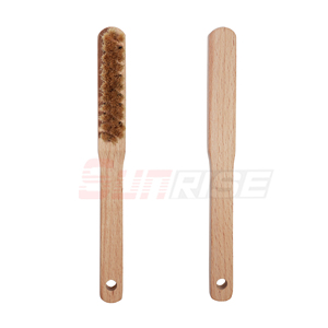 Brush And Wood Brush Manufacturers Eco Friendly Pure Natural Climb Chalk Brush And Rock Climbing Brush Boar With Wood Handle