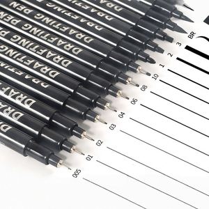 Wholesale Cheap Price Custom Black Fine Liner Pigment Liner <b>Pens</b> Fine Tip <b>Permanent</b> <b>Marker</b> <b>Pens</b> Multisize 0.3-3mm Non-Toxic - Product Image 2