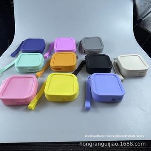Portamonete in Silicone con Cerniera, Borsa Multifunzione per Rossetto, Carte Bancarie, Auricolari e Chiavi, Design Compatto - Product Image 4