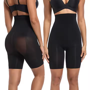 Wholesale Nylon Shapewear Tummy Control Shorts Anti-slip Mid-thigh Shaping Panty Seamless Underwear Girdle Panties