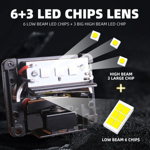 Module matriciel M5-1 Sanvi Lentille de projecteur Biled Phare super lumineux de 1.5 pouces pour modification de voiture <span class=keywords><strong>Prix</strong></span> d'usine - Product Image 5