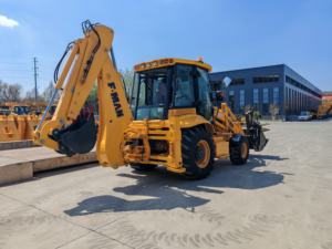 人気中国FMAN 4x4 TLB土木バックホーローダーFM425 4ホイールドライブ2.5Tonトラクターローダーバックホー - Product Image 4