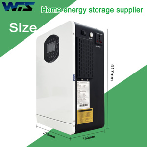 الكل في واحد نظام صغير 1.28kwh 2.5kwh 5kwh 10kwh بطارية ليثيوم شمسية 1kw 3kw 5kw العاكس مع بطارية مدمجة - Product Image 2