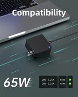 Adaptateur secteur pliable 65W/45W avec câble de charge pour Ideapad 3 1 S340 S145 330 320 310 Flex 5 V14 V15 V17