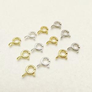 18K 14K Gold Filled O-Ring Spring Clasp-Connecteur de crochet de bijoux pour les résultats de bracelet de collier à faire soi-même - Product Image 2