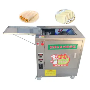 Ticari otomatik Pita ekmek fırını gaz Pita ekmek basın pişirme makinesi