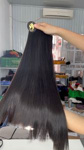 CDYHAIRVN Vente en gros 3 lots de cheveux humains vierges vietnamiens lisses comme des baguettes, qualité 10A, 20 22 24 pouces B2B - Product Image 4