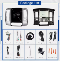 ZWNAV Pantalla DSP Automotriz de 12.1" con Android 13 para Dodge RAM 1500 2500 3500 2008-2011, Radio Estéreo y Punto Multimedia Electrónico para Coche