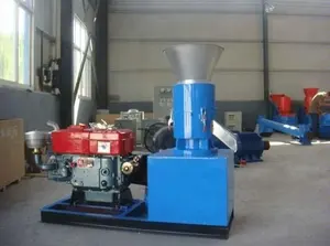 Pellet Mill Wood Pellet Machine CE Certification Small Rice Husk Pellet Press Machine / Diesel Wood Pellet Mill Wood Pellet Machines For Sale