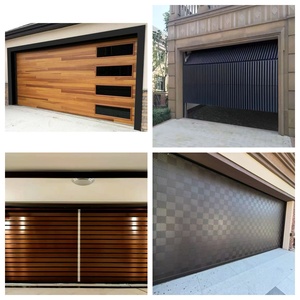 Porta da Garage Sezionale Scorrevole in Stile Moderno, Porta da Garage per Villa con Isolamento, in Acciaio Zincato con <span class=keywords><strong>Finestre</strong></span> - Product Image 3
