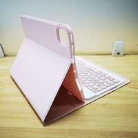 Clavier sans fil PU Leather TPU Tablet Case pour iPad Pro 11 Inch 2024 M4 A2836 Protective Cover Built in Pencil Slot