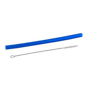 Mingxin Silicone <b>Straws</b> <b>Reusable</b> Washable Colorful Drinking <b>Straws</b> For Kids And Adults 10Pcs Pack - Product Image 5