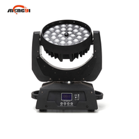 Promotion : 36 projecteurs LED Wash mobiles 10W RGBW avec zoom et contrôle DMX512/sonore