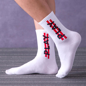 Chaussettes tube pour couple <span class=keywords><strong>de</strong></span> la marque RIHO, design tendance, pour hommes, <span class=keywords><strong>skate</strong></span>, sport, personnalisées, décontractées, séchage rapide, antibactériennes, écologiques - Product Image 3