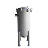 Boîtier de filtre à eau à cartouche de précision en acier inoxydable 304ss ou 316L, 1μm ~ 100μm, 0,6-1,6MPa