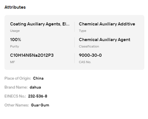 Goma Guar en Polvo de Grado Alimenticio, Espesante y Estabilizador Natural para la Industria de Aditivos Alimentarios, en Oferta - Product Image 6
