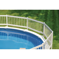 Modernes Design Aluminium-Geländer Balustraden Handläufe für Außenbereich Balkon Terrasse Treppe Villa Aluminium-Geländersystem