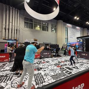 Macchina da Gioco VR, Simulatore di Tiro per 4 Persone, Arena di Realtà Virtuale, Piattaforma di Battaglia Multiplayer, Simulatore di Movimento Laser Tag VR 12D - Product Image 5