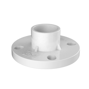 HOMSO NEU PVC Rohr Fitting Flansch Anschluss 50MM 200MM U-PVC Flansch