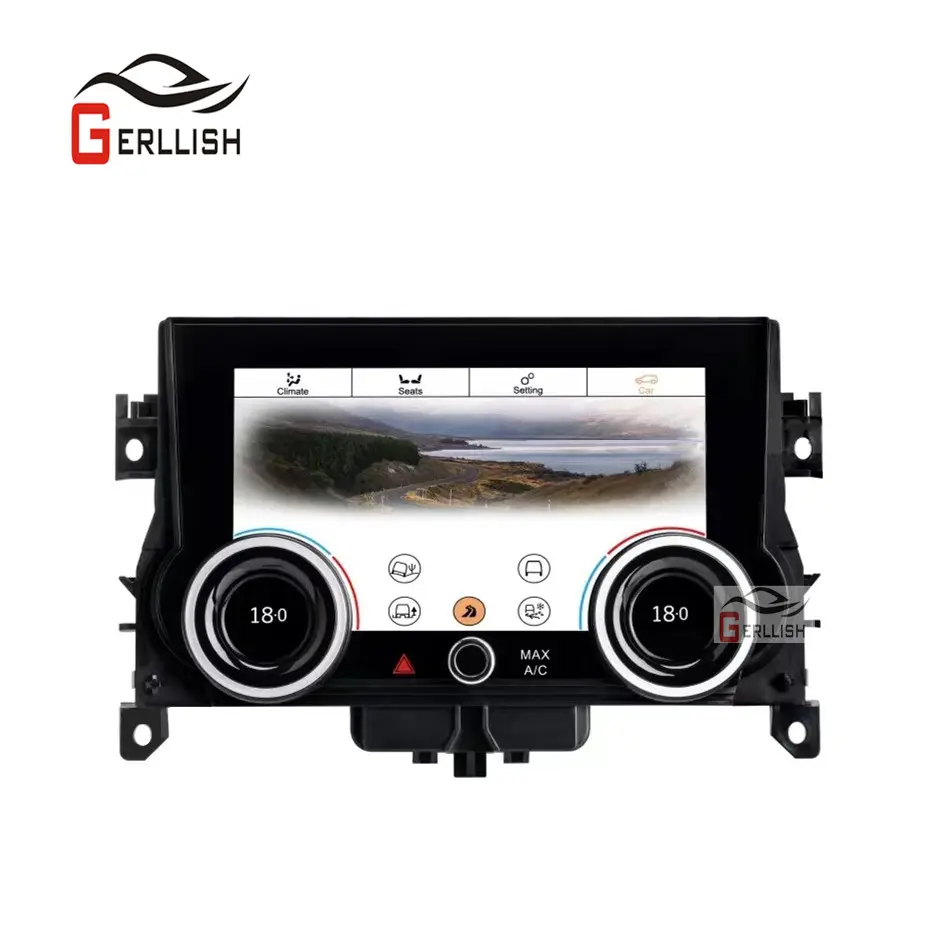 AC Panel For Land Rover Evoque L551 L538 2012-2018 radio IPS Wide Angle AC Panel display Touch LCD Screen Air Condition Control