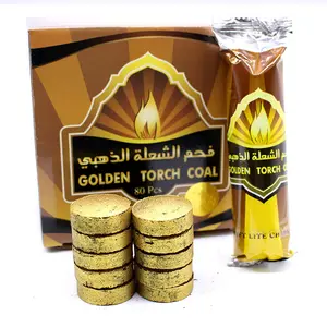 FireMax 과일 나무 향 라운드 태블릿 석탄 물 담뱃대 Shisha 황금 숯 자체 연소 숯