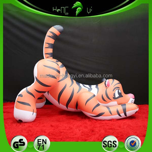 Hongyi Tùy Chỉnh <span class=keywords><strong>Inflatable</strong></span> Cam Hổ Đáng Yêu Lạm Phát Pooltoy Búp Bê Cho Người Lớn - Product Image 5