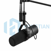 Microphone professionnel filaire SM7b, kit de microphone pour diffusion en direct, version améliorée, compatible avec Shure SM7B SM7db