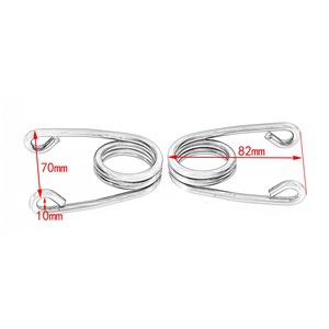 Ressorts de siège Solo personnalisés Bronze/Noir/Chrome pour moto Harley Sportster XL 1200 883 48 72 Dyna <span class=keywords><strong>Bobber</strong></span> Chopper Honda - Product Image 6