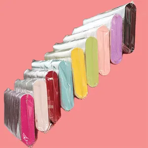 100 pcs 12 màu sắc 5cm nhỏ bằng gỗ móng tay tập tin cát dùng một lần Emery Board giấy nhám đôi bên móng tay đệm 180/240 gỗ móng tay tập tin