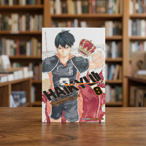 ไฮคิว เล่มที่ 8 โดยฮารุอิจิ ฟุรุดาเตะ หนังสือภาษาอังกฤษแบบปกอ่อน หนังสือการ์ตูนผจญภัยวอลเลย์บอลและนิยายภาพ - Product Image 2