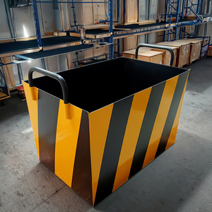 Trường Hợp Carter OEM 600*400*400Mm Xe Đẩy Giỏ Hàng Container <span class=keywords><strong>Stackable</strong></span> Hậu Cần Lưu Trữ Kim Loại Thép Hộp Pallet Với Bánh Xe - Product Image 4