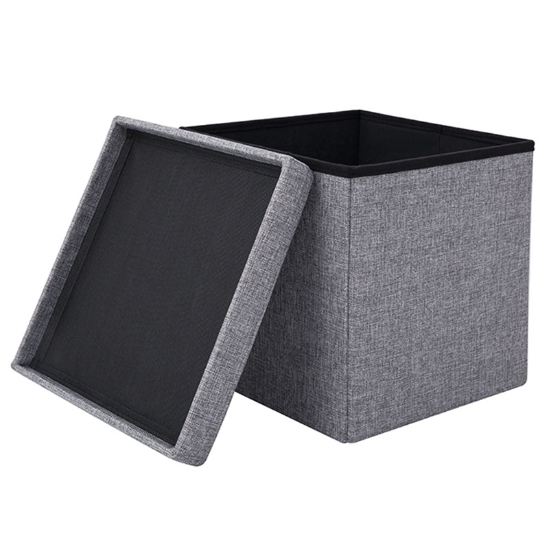 Многофункциональная Складная Мебель для хранения из хлопко-льняной ткани стул сортировки ткань скамейки хранения стул