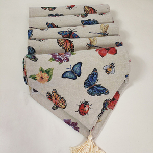 Telones <span class=keywords><strong>de</strong></span> fondo <span class=keywords><strong>de</strong></span> <span class=keywords><strong>mesa</strong></span> <span class=keywords><strong>de</strong></span> flores y mariposas tejido diario jacquard primavera <span class=keywords><strong>online</strong></span> - Product Image 5
