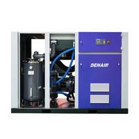 Compresseur d'air haute pression, 40 bars max, Type à vis, 150-375HP