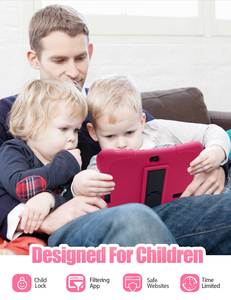 <span class=keywords><strong>Pritom</strong></span> <span class=keywords><strong>K7</strong></span> Kids Tablet PC 7 pouces 4 Go + 32 Go Tablette Android Wifi Tablette bon marché d'usine - Product Image 3