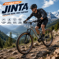 Vélo de montagne tout-terrain 26 pouces pour adultes, cadre en acier carbone, 24 vitesses, freins à disque, vélo de course rapide hors route