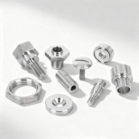 Pièces usinées CNC de haute précision en alliage d'aluminium, accessoires de structure optique pour équipements industriels