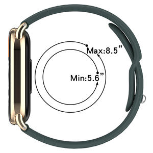 Bracelets de montre en silicone étanches et résistants à la transpiration pour Xiaomi Mi Band 10 9 8, bracelets de remplacement sportifs pour accessoires Mi Band 10 9 8 - Product Image 3