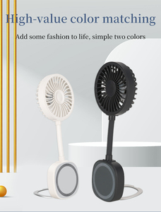 Factory Price Custom Logo Portable Rechargeable Magnetic Fan Mobile Foldable Stand Phone Metal Ring Cooling Fan - Product Image 5