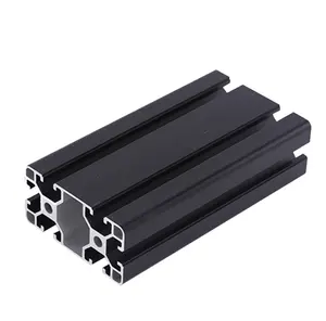 European Standard Industrial Equipment Anodised Extruded Industrial Aluminum Profiles Anodised Extruded Industrial Aluminum