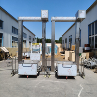 Ce Rvs Vlees Trolley Kar 200l Wheelie Bin Lifter Vlees Lift Emmer Hefmachine Te Koop