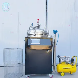 Stérilisateur alimentaire industriel autoclave vaporisateur d'eau peut cornue prix de la machine