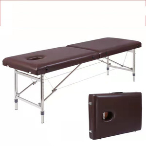 Mesa de masaje plegable de aluminio profesional, altura ajustable rosa para sala de estar, Hotel, gimnasio, dormitorio, serie <span class=keywords><strong>Glory</strong></span> <span class=keywords><strong>Hole</strong></span> - Product Image 3