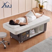 Table de massage pour salon de beauté, avec rangement, pour soins du visage, spa, esthétique, tatouage, lit électrique pour extensions de cils