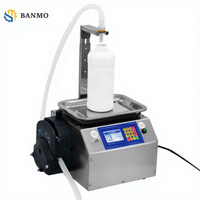 Machine de remplissage semi-automatique multifonctionnelle 2026 à pompe péristaltique haute performance pour liquides visqueux, huiles comestibles, crèmes, pâtes, miel et colle