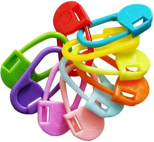 120 Pezzi Marcapunti <span class=keywords><strong>Colorati</strong></span> in Plastica per Lavoro a Maglia e Uncinetto con Custodia per Lavori di Cucito - Product Image 2