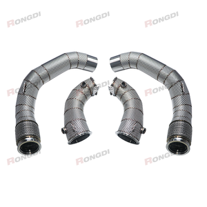 Tubo de Escape de Alto Flujo para Carreras para BMW 2018+ F90 M5 2019+ F91 F92 F93 <span class=keywords><strong>M8</strong></span> 4.4T S63 - Product Image 5
